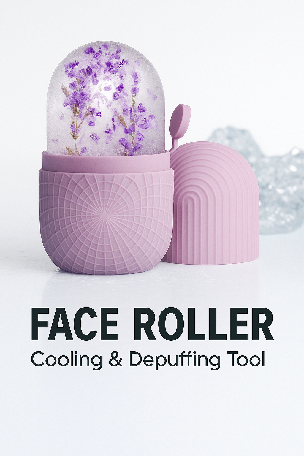 Ice Facial Roller – Instant Face Lift, Glow & Depuff Tool ❄️✨